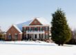 List your house in the winter A house in the snow