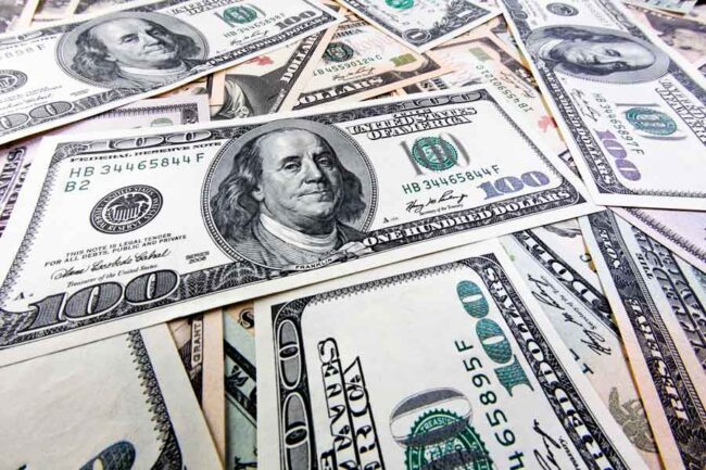 Tax Tips 100 dollar bills