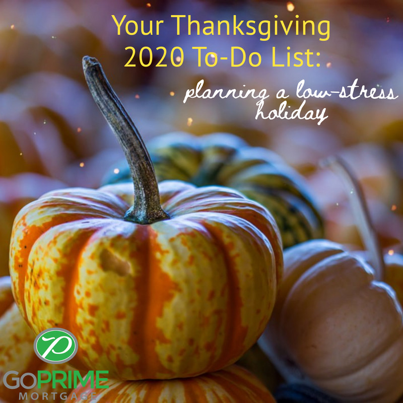 Your Thanksgiving 2020 To Do List Your Thanksgiving 2020 To Do List