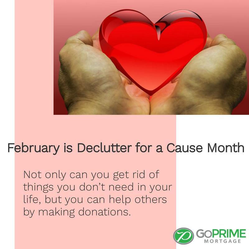 February is Declutter for a Cause Month February is Declutter for a Cause Month