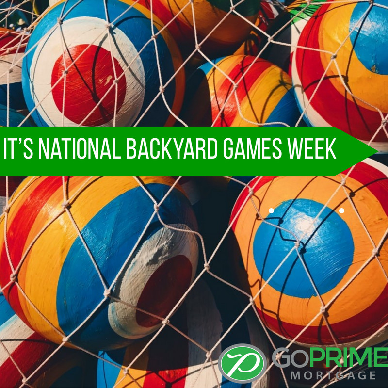 It’s National Backyard Games Week It’s National Backyard Games Week
