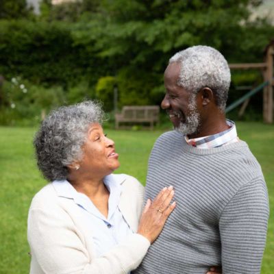 Elderly Couple Aging in Place