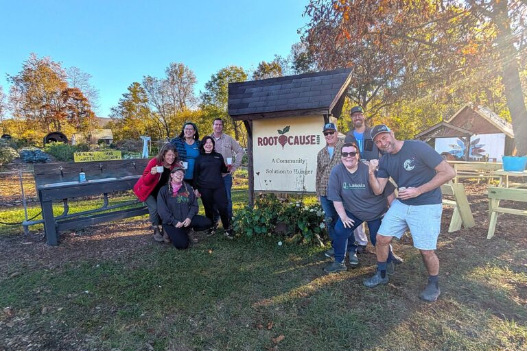 Volunteering at Root Cause Farm in Asheville, NC