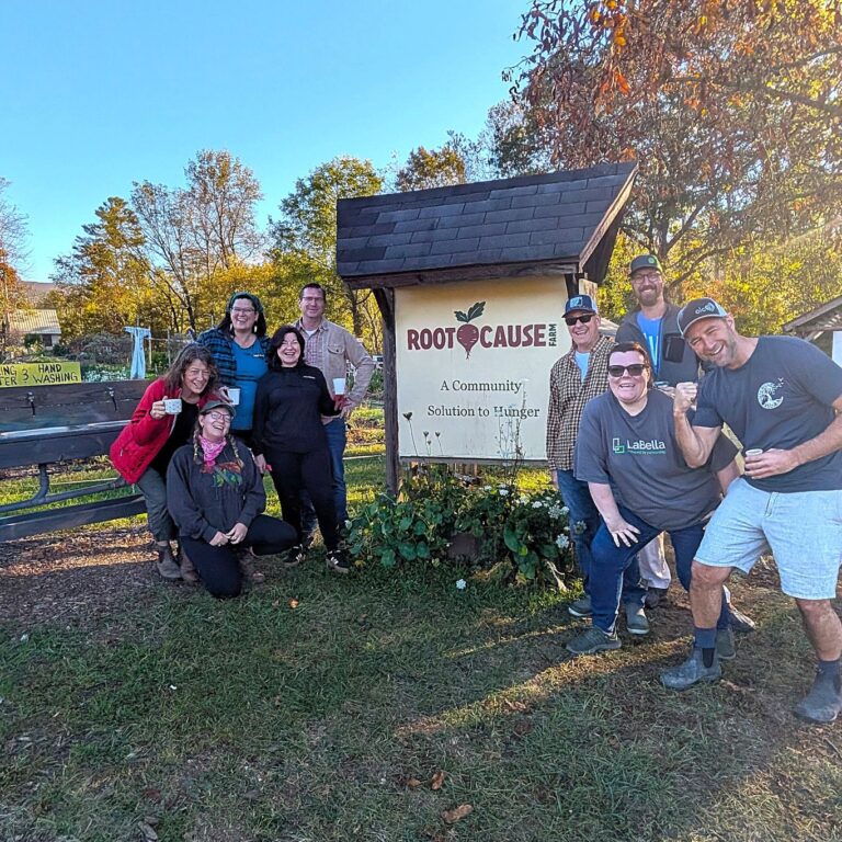 Volunteering at Root Cause Farm in Asheville, NC