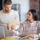 Young couple reading new assessed value for property